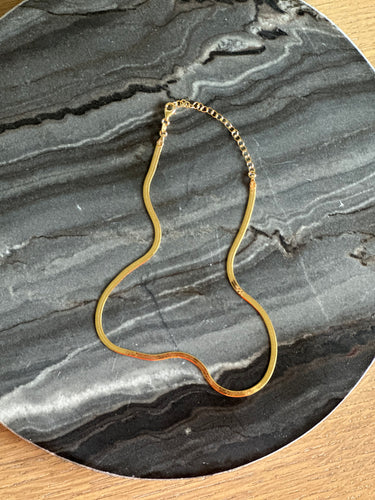Golden necklace