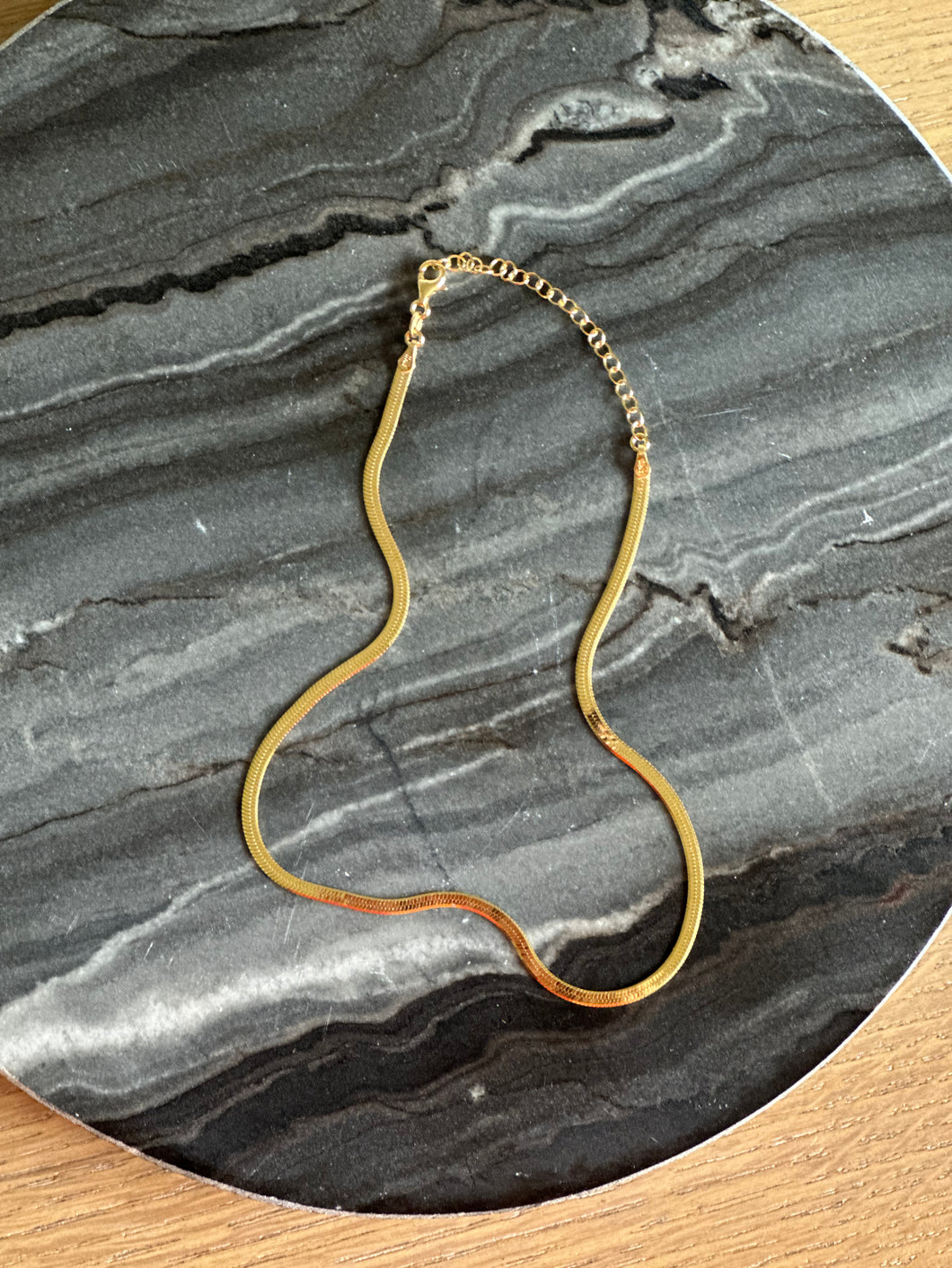 Golden necklace
