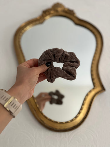 Velvet scrunchie