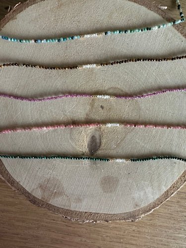 Gemstone necklace