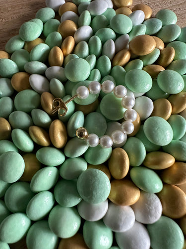 Big pearl hoop