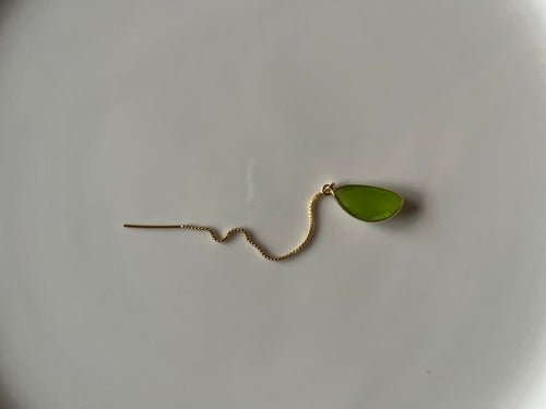 green earring