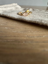 Load image into Gallery viewer, Rose Quartz hoop